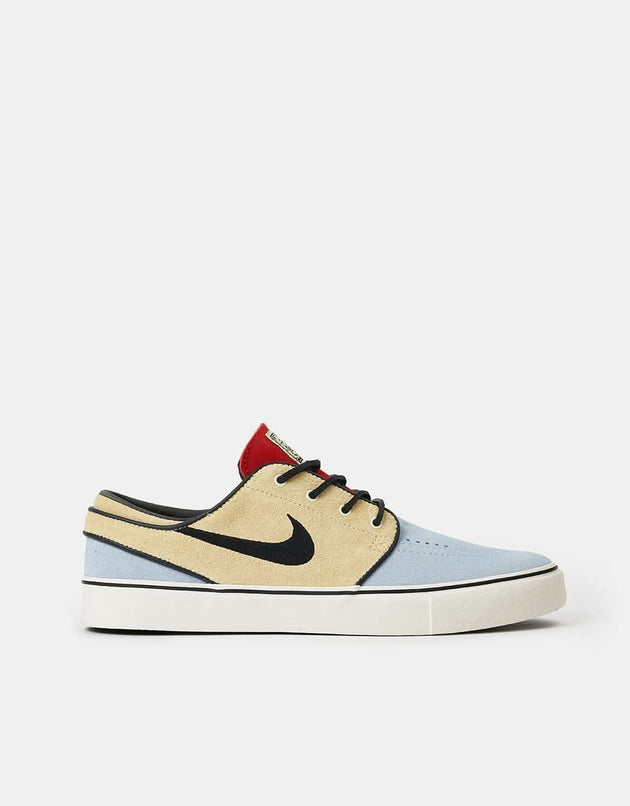 Nike SB Zoom Janoski OG+ Skate Shoes - Alabaster/Alabaster/Chile Red