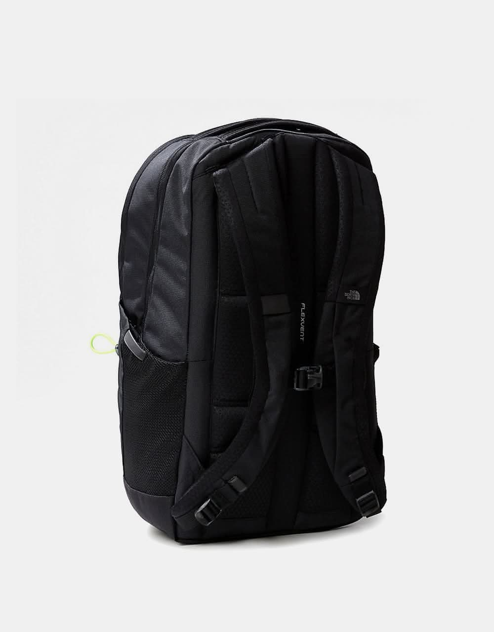 The North Face Jester Backpack - TNF Black Heather/LED Yellow