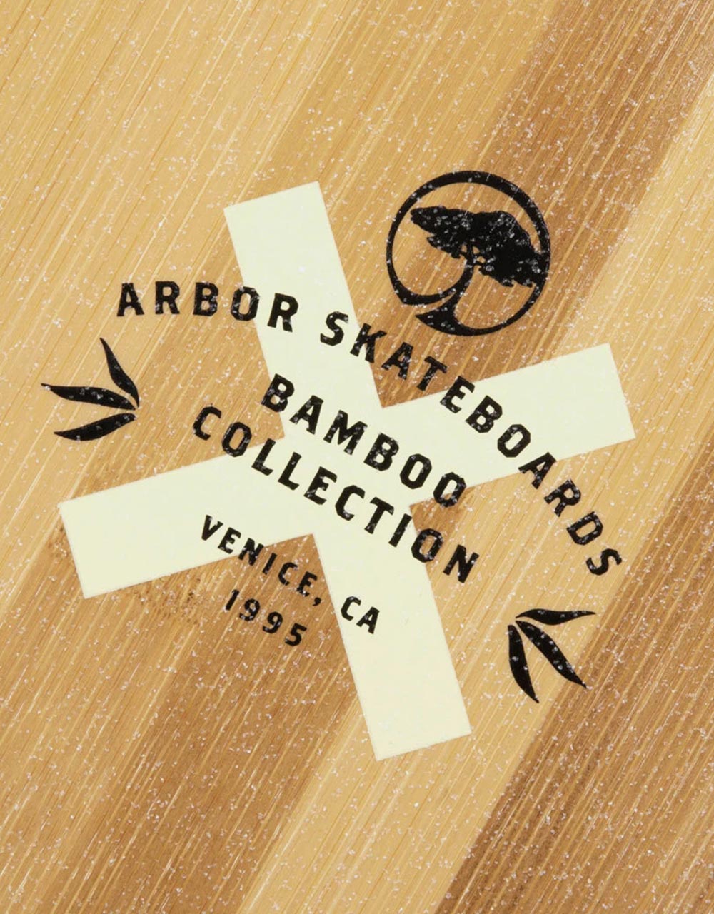 Arbor x El Rose Bamboo Pocket Rocket Cruiser Skateboard - 7.75" x 27"