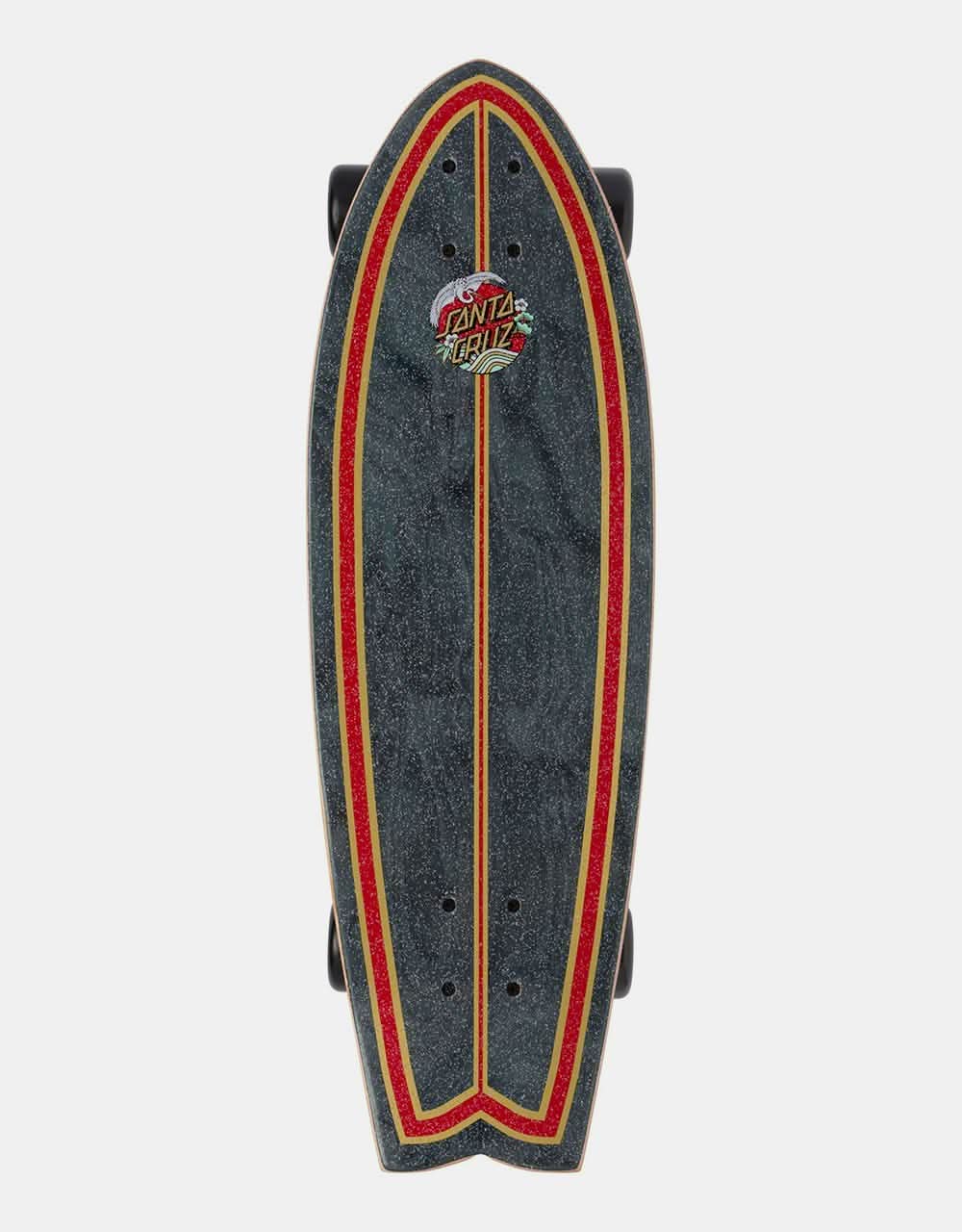 Santa Cruz Crane Dot Drop Down Longboard - 37.52" x 9.5"