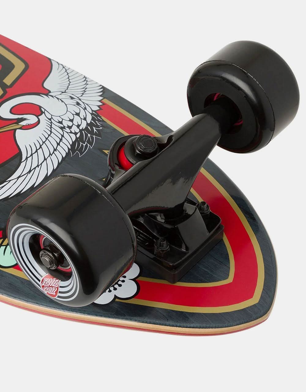 Santa Cruz Crane Dot Drop Down Longboard - 37.52" x 9.5"