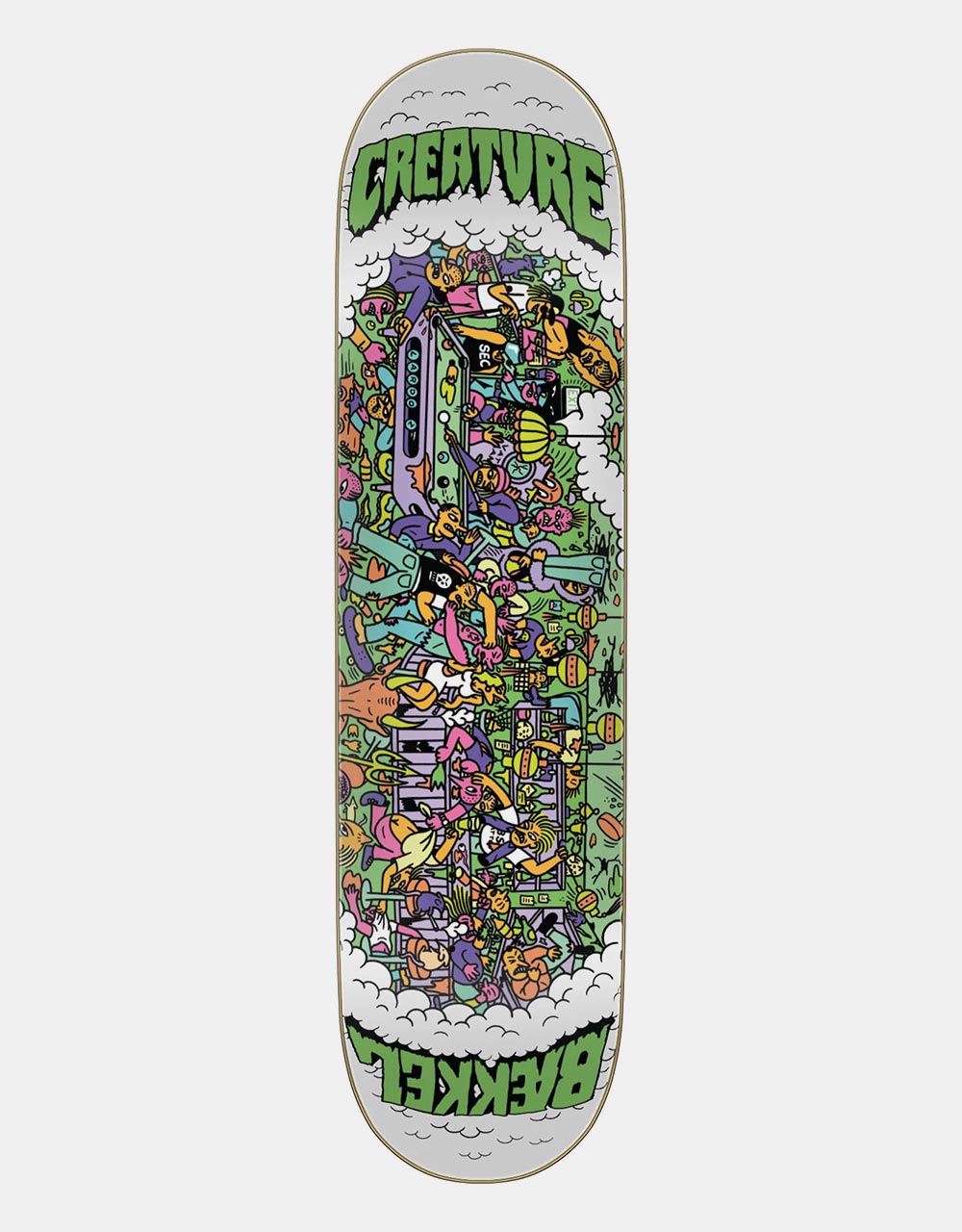 Creature Baekkel Bar Crawl Skateboard Deck - 8"