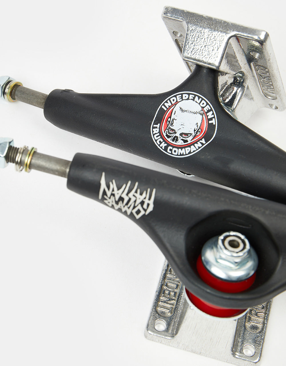Independent Hassan Skull Stage 11 Hollow Forged Standard Skateboard Trucks