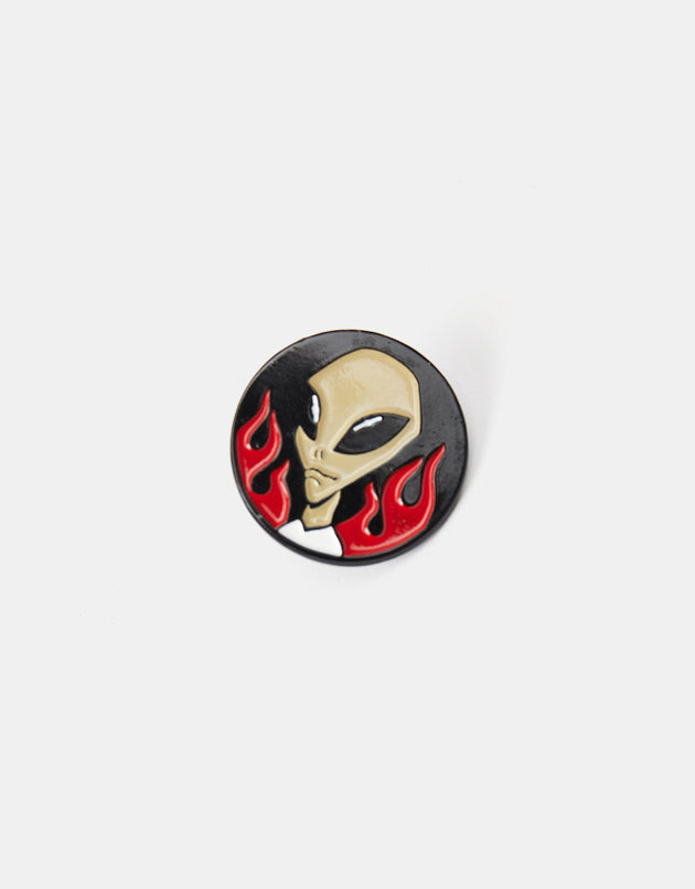 Thrasher x Alien Workshop Believe Pin Badge - Multi
