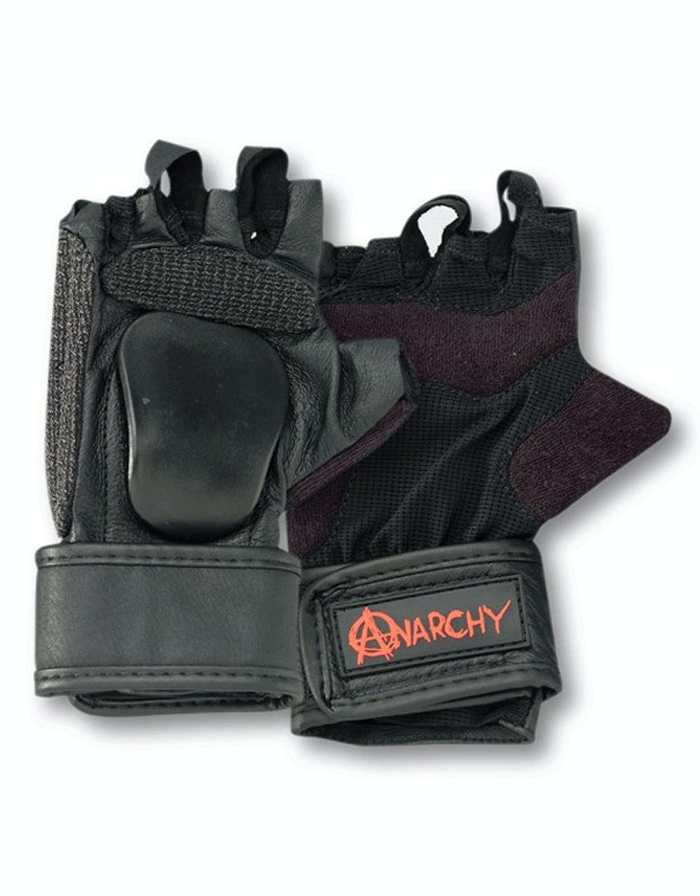 Anarchy Hand Slider Gloves - Black