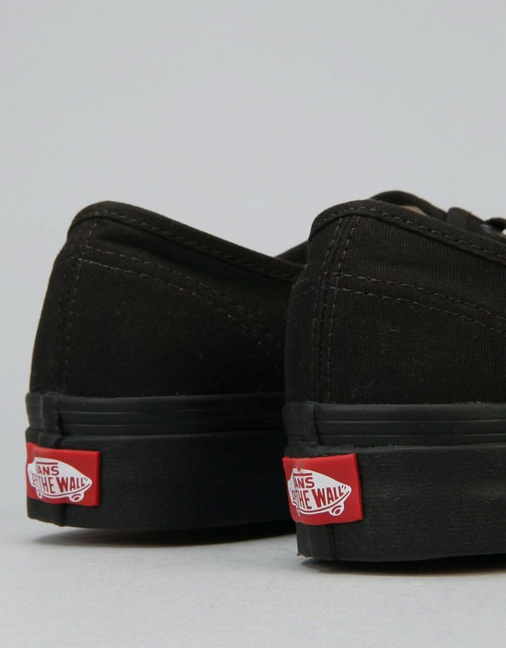 Vans Authentic Plimsolls - Black/Black