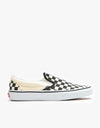 Vans Classic Slip On Skate Shoes - Black/White/Checker White