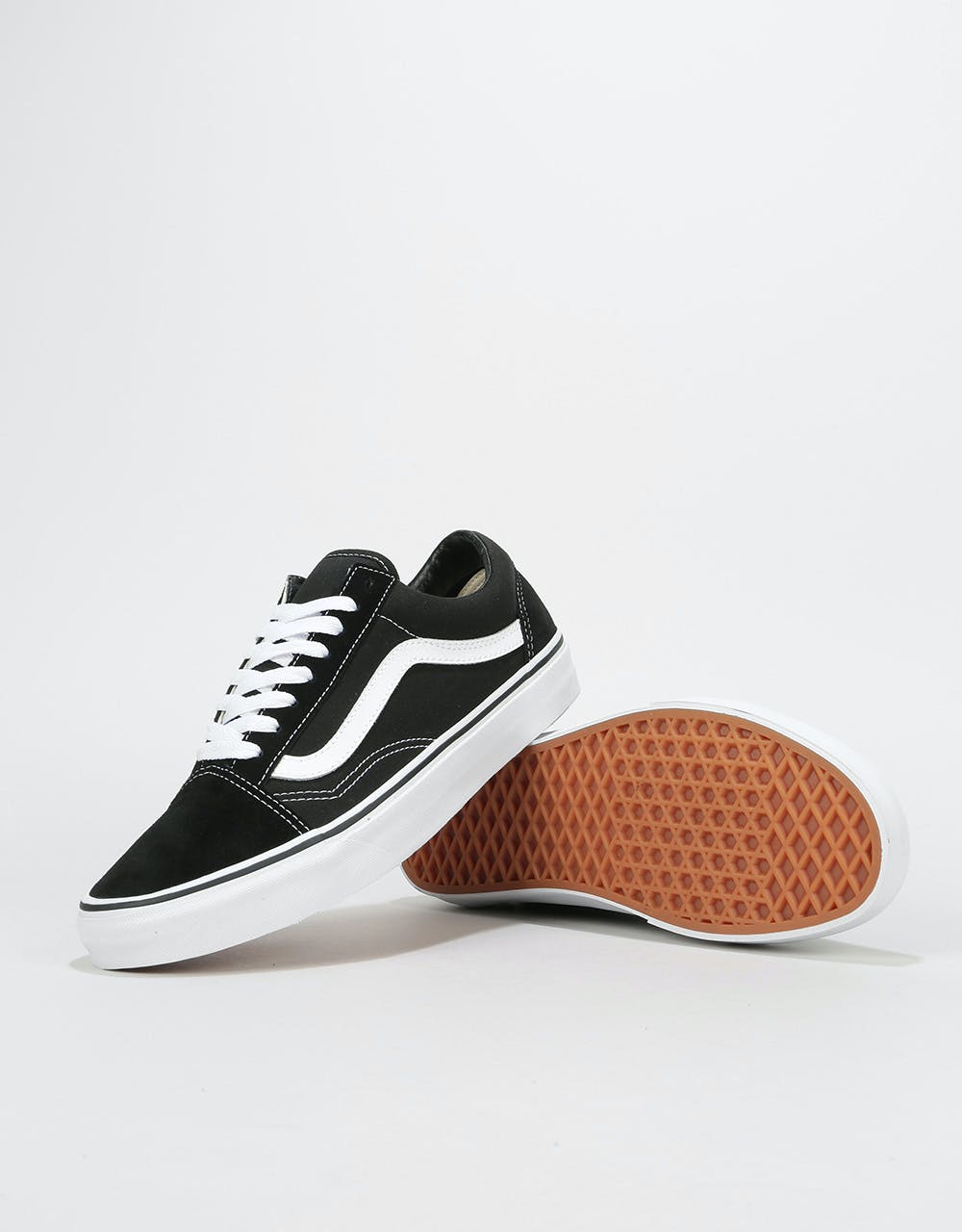 Vans Old Skool Skate Shoes - Black/White