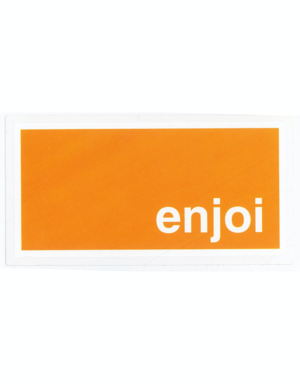 Enjoi Box Logo Sticker