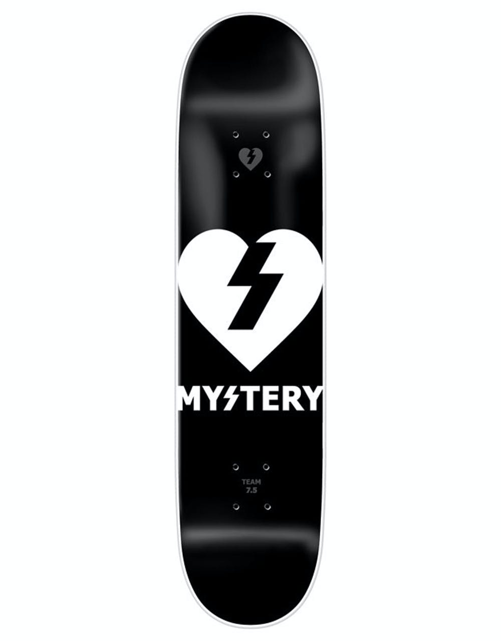 Mystery Heart Skateboard Deck - 8"