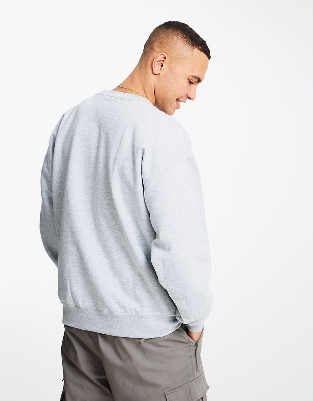 Thrasher Skate Mag Crewneck Sweatshirt - Heavyweight Cotton Blend, Classic Logo