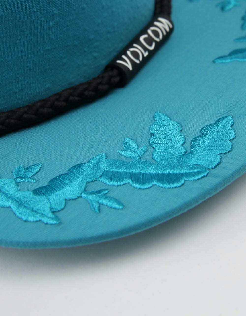 Volcom Quadurple Boogie Gold Snap Back Cap - Turquoise
