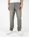 Route One Carrot Fit Denim Jeans - Washed Grey