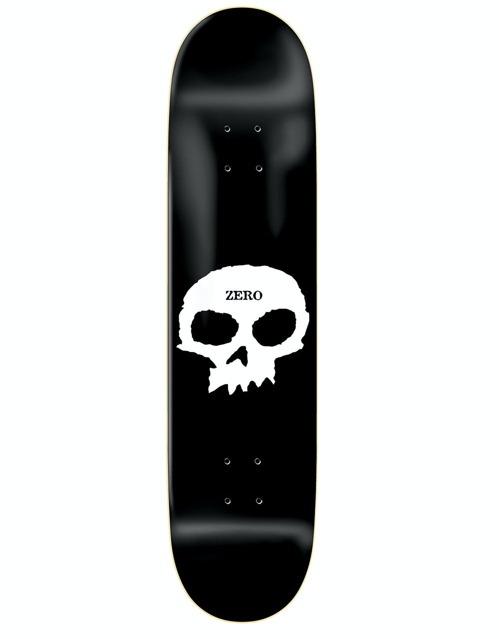Zero Single Skull Skateboard Deck - 8.25"