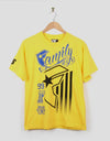 Famous Stripe Rally Kids T-Shirt - Yellow
