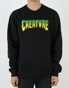 Creature Logo Crew Sweatshirt - Black