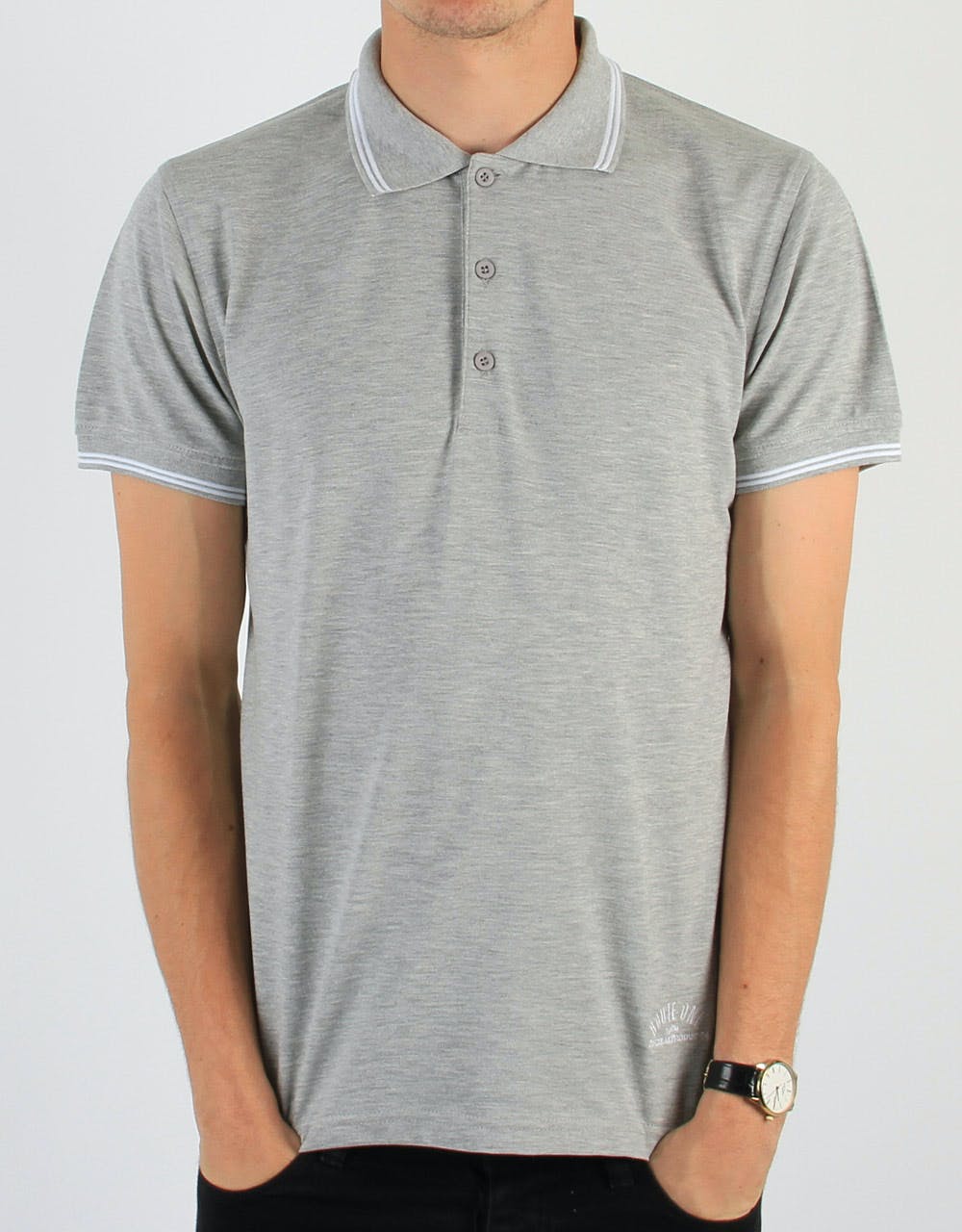 Route One Polo Shirt - Grey