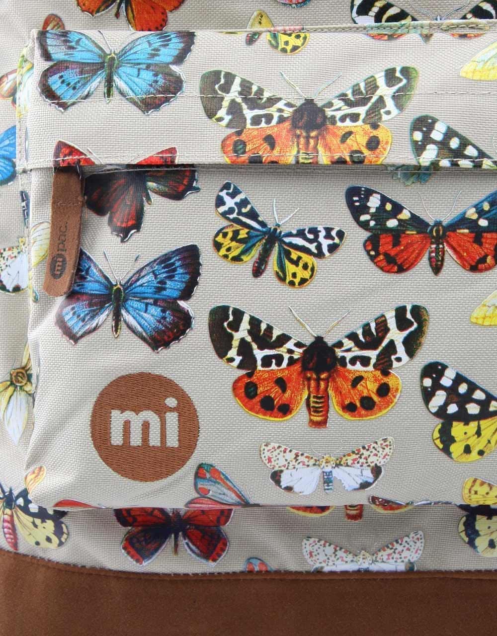 Mi-Pac Specimen Backpack - Natural/Butterfly