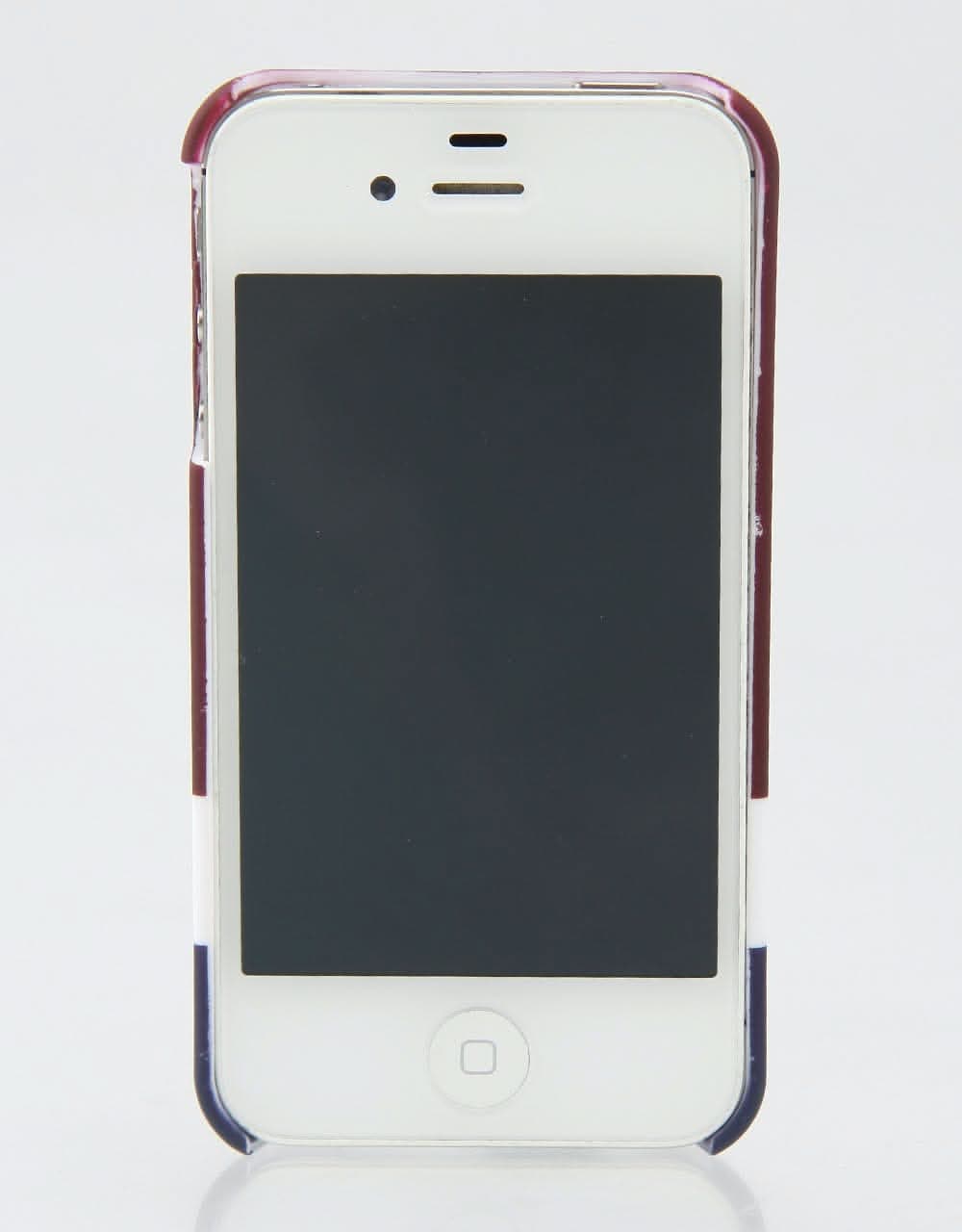 Mi-Pac Tonal iPhone 4/4s Hardcase - Burgundy/White/Blue