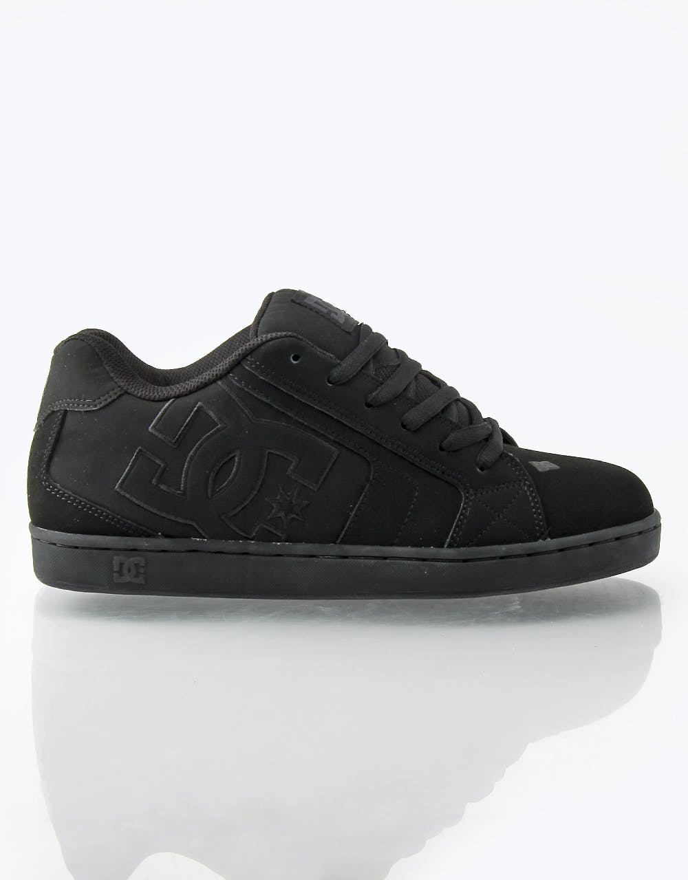 DC Net Skate Shoes - Black/Black