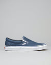 Vans Classic Slip On Skate Shoes - Navy