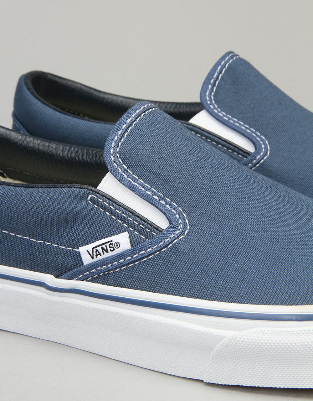 Vans Classic Slip On Skate Shoes - Navy