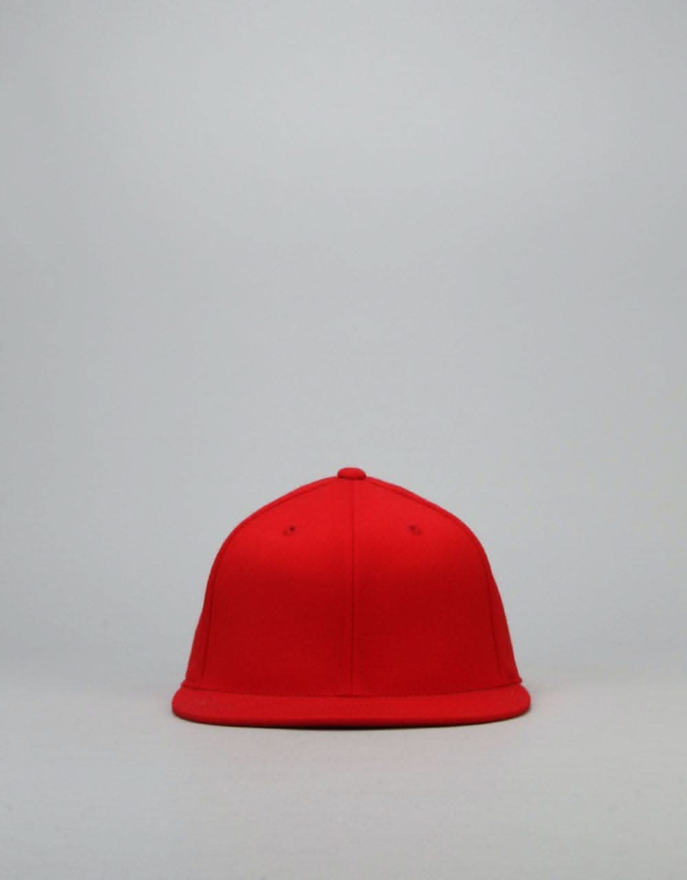 Route One Blank Fitted Cap - Red
