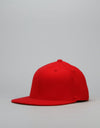 Route One Blank Fitted Cap - Red