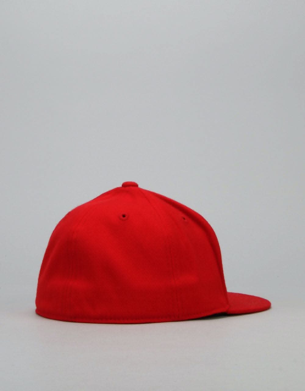 Route One Blank Fitted Cap - Red