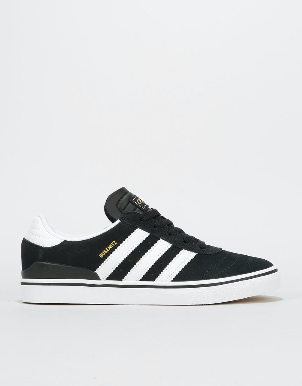 Adidas Busenitz Vulc Skate Shoes - Black/Running White/Black