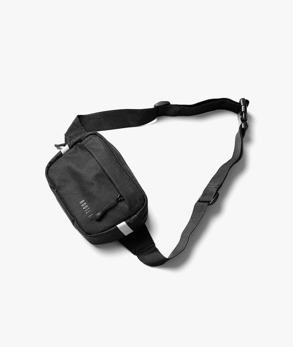 Route One Classic Cross Body Bag - Black